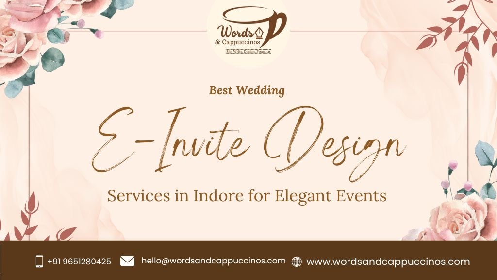wedding e-invite design services in Indore
