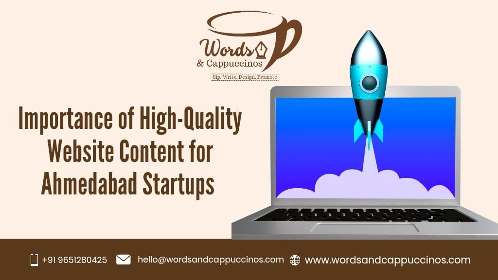 website content for Ahmedabad startups