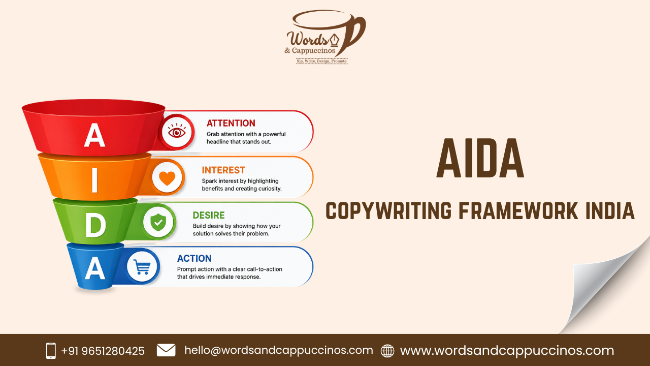 AIDA copywriting framework india